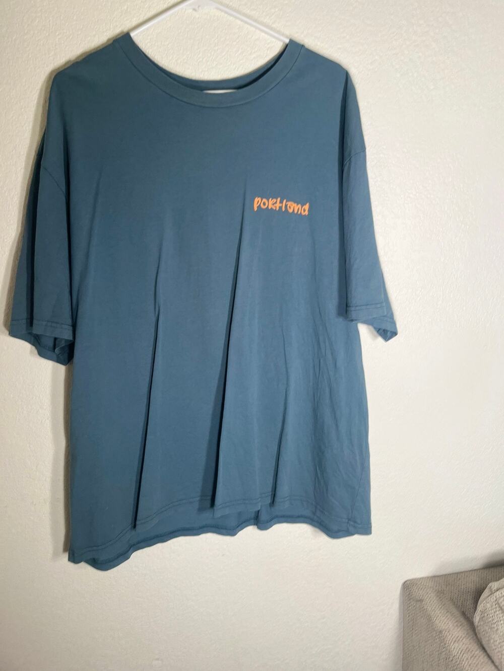 Arizona Jean Co. XL mens blue Portland T-Shirt‎ w/design-used good